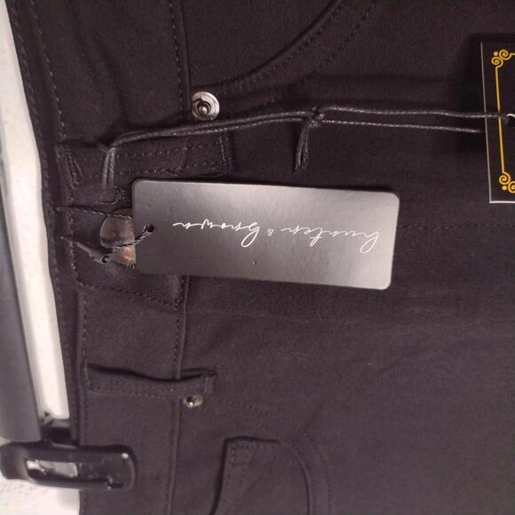 NWT Hunter & Brown Women's Black/My Every Occasion Pants Size Large - Picture 5 of 10